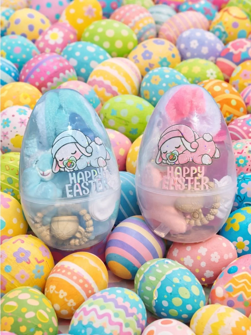 Baby Boys First Easter Prefilled Basket Egg